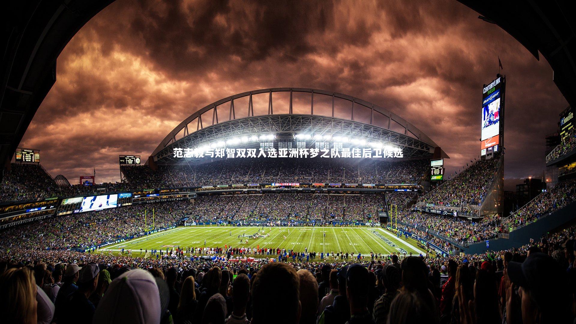 范志毅与郑智双双入选亚洲杯梦之队最佳后卫候选